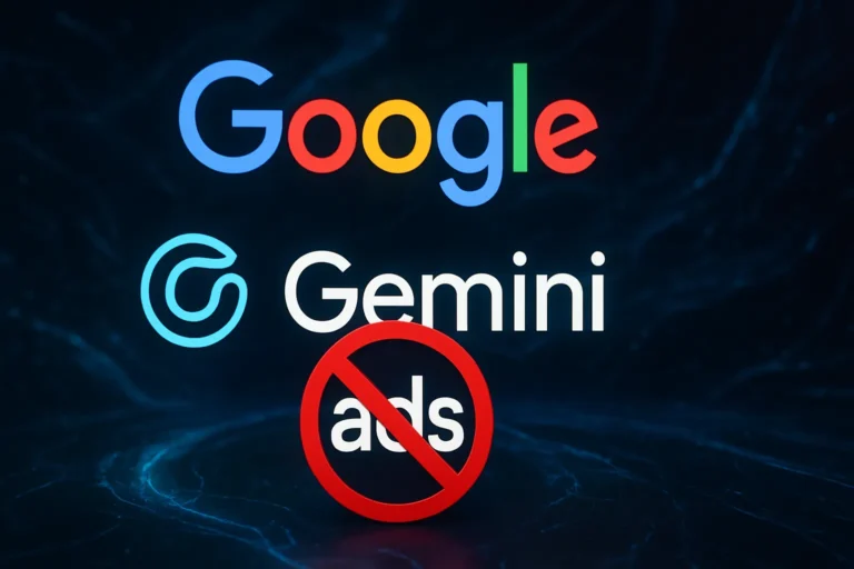 Google dice ahora que no meterá anuncios en Gemini