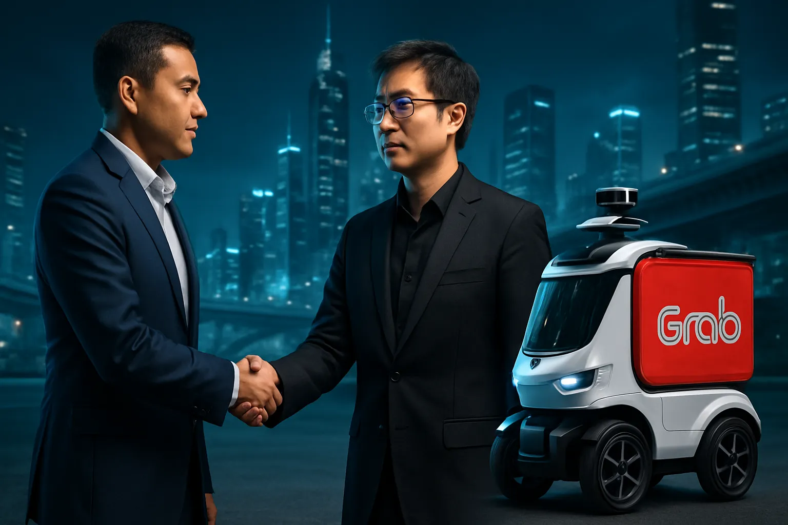 Grab adquiere la firma china Infermove para impulsar su expansión en IA y robótica para entregas de comida.