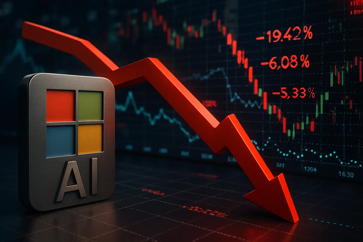 Microsoft baja la perspectiva de la IA y los mercados se resienten