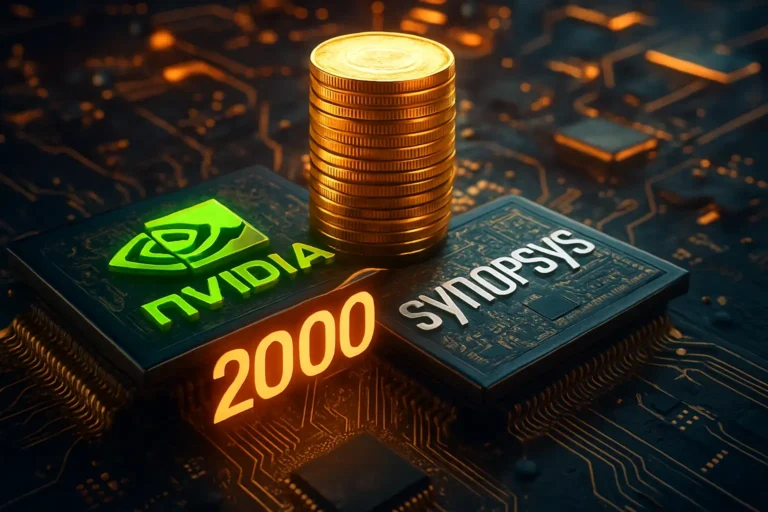 Nvidia invierte 2000 millones en Synopsys un software para el diseño de chips