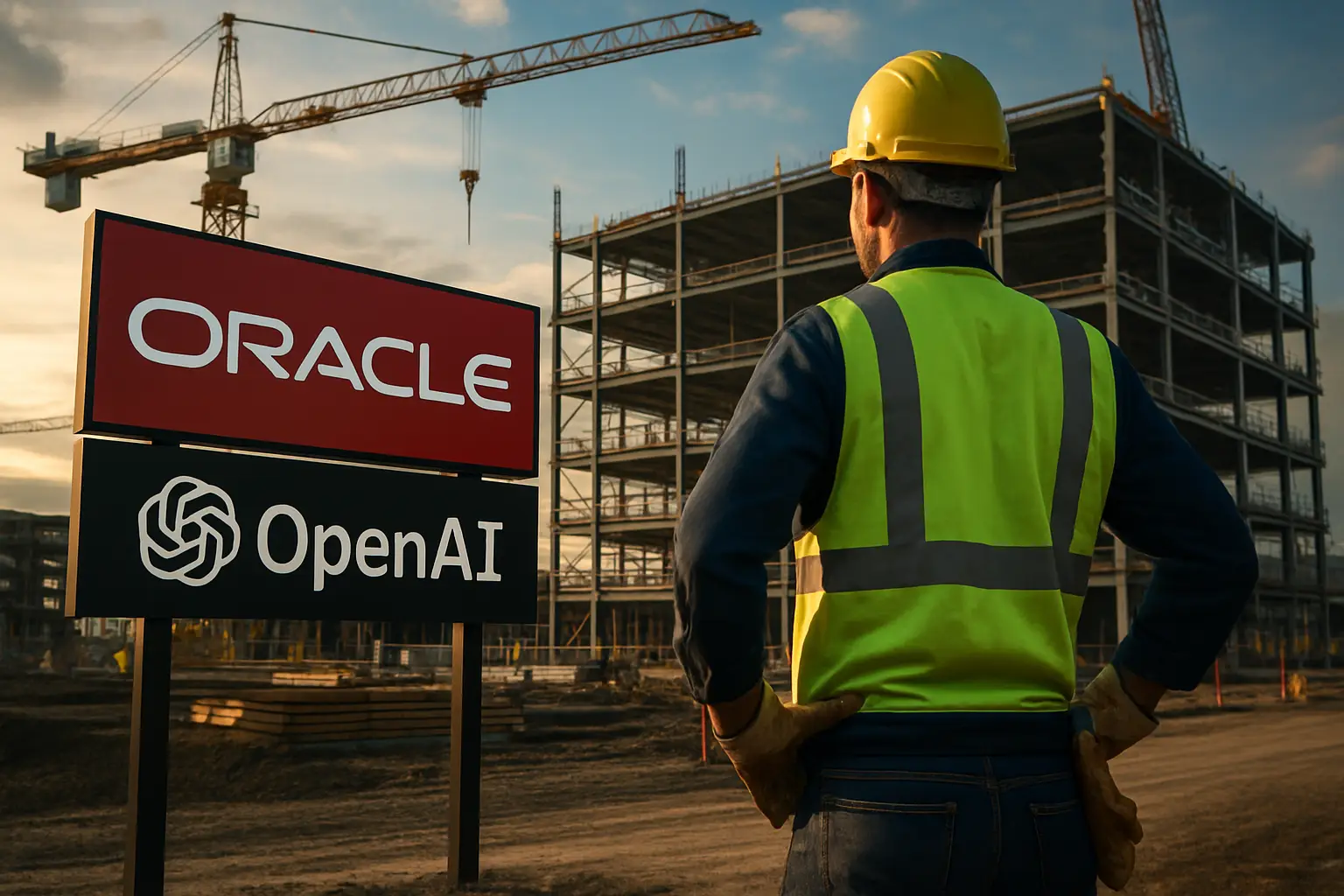 Oracle retrasa la construcción de centros de datos para OpenAI por falta de mano de obra