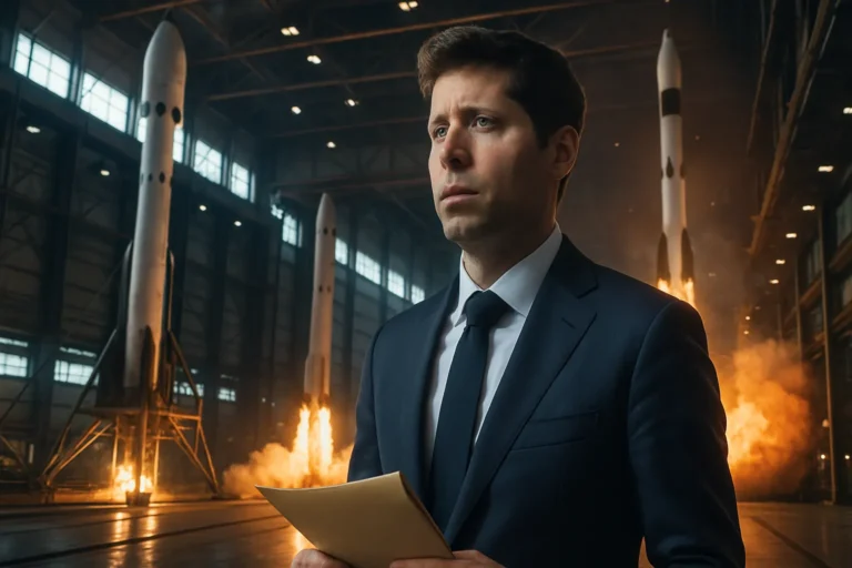 Sam Altman está intentando comprar una empresa de cohetes para competir con Elon Musk