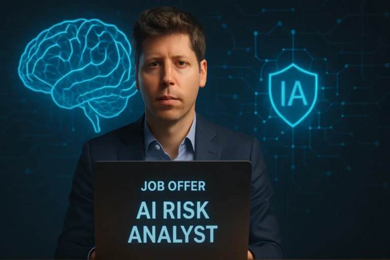 Sam Altman lanza una oferta de trabajo para analista de riesgos reales de la IA