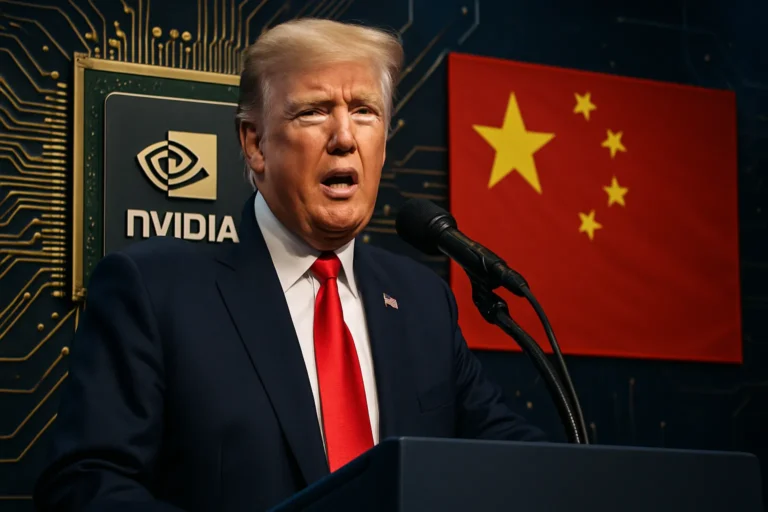 Trump anuncia que Nvidia ya puede vender sus Chips a china