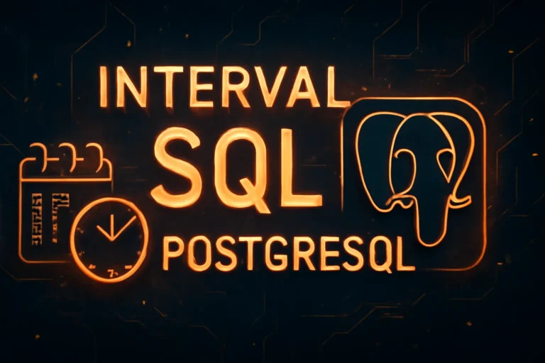 interval sql postgresql