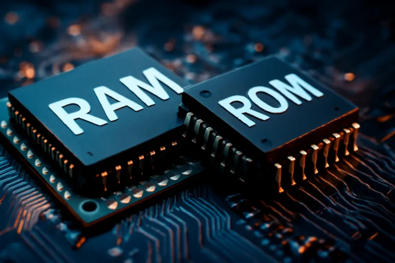 memorias ram y rom
