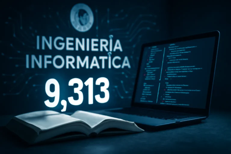 ¿Qué nota de corte tiene la ingeniería informática en la UPM?