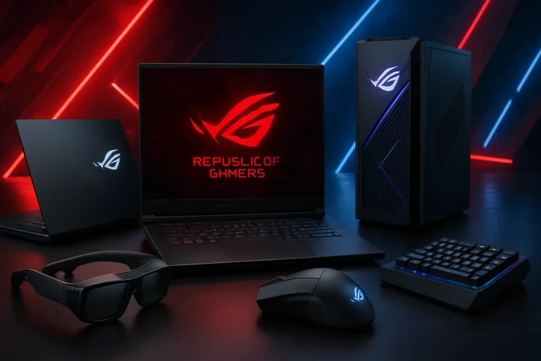 Asus ROG revela nuevos portátiles gaming, gafas AR y más hardware