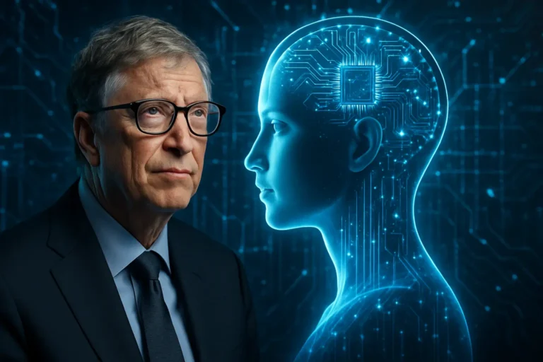 Bill Gates asegura que la IA es el invento de la humanidad que más cambiará la sociedad