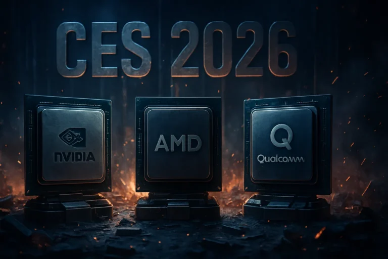 CES 2026, Nvidia, Amd y Qualcomm se preparan para la guerra de chips