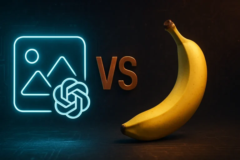ChatGPT Image VS Nano Banana, diferencias y cuál es mejor.