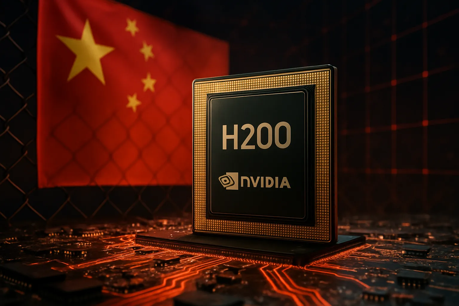China va a limitar a sus empresas la compra del Chip H200 de Nvidia