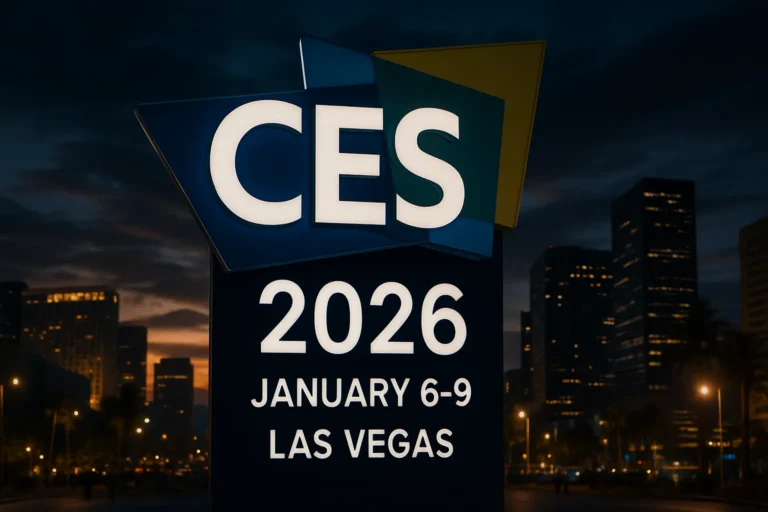 El CES 2026 se celebra del 6 al 9 de enero de 2026 en Las Vegas