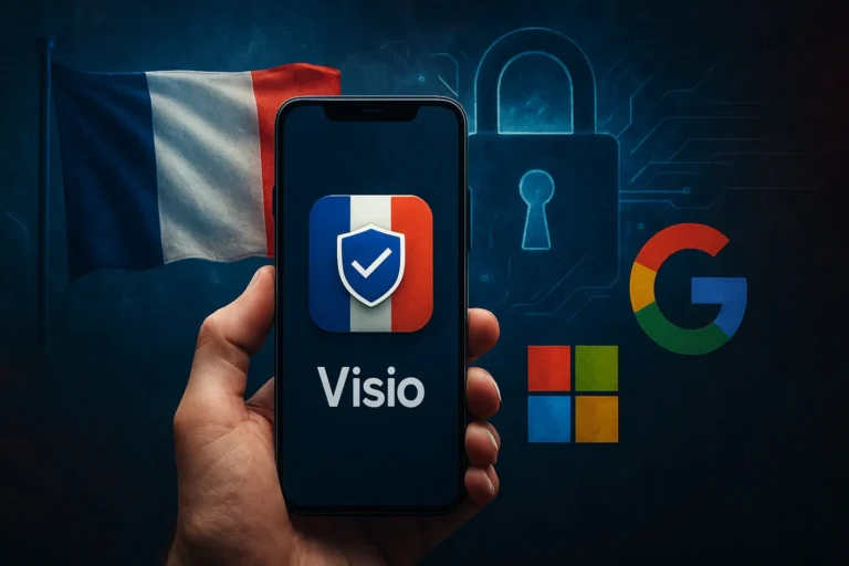 Francia usará su propia aplicación, Visio, para reemplazar a MIcrosoft y Google por una App segura