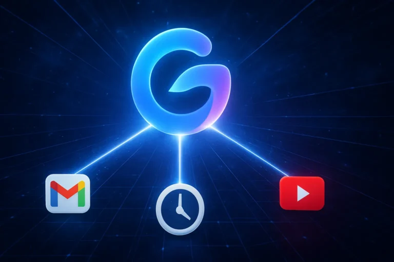 Gemini tiene planeado conectarse a todos tus datos, Gmail, Fotos, Historial, Youtube para ofrecerte respuestas más personalizadas