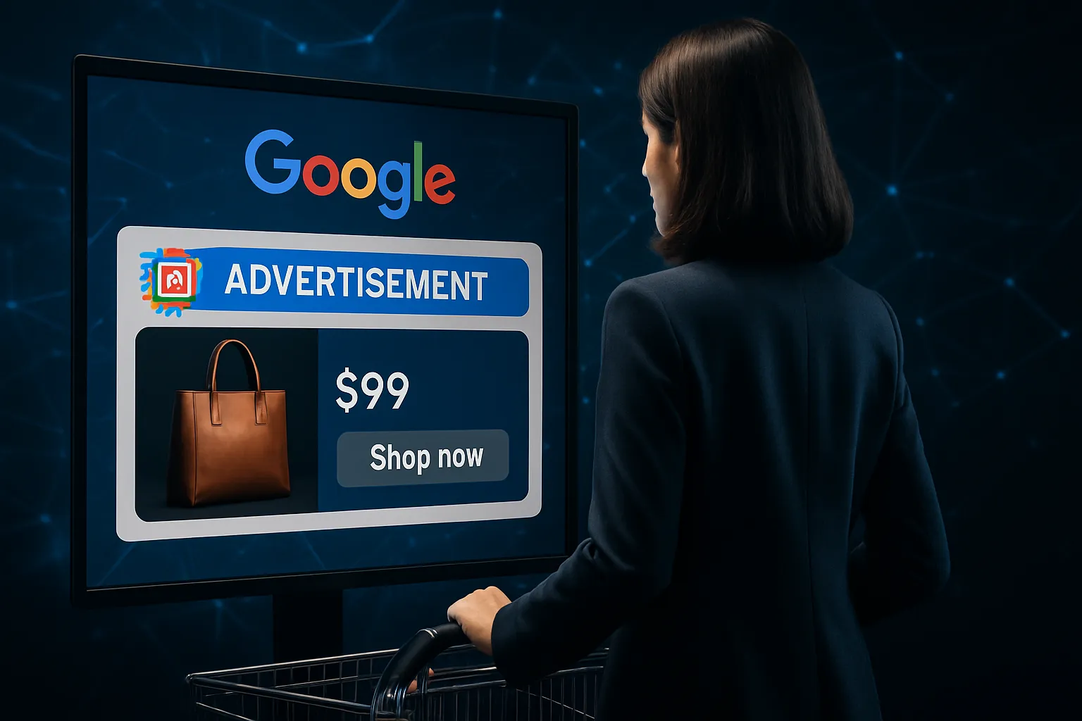 Google encuentra la forma de monetizar su IA, mostrarte anuncios mientras compras