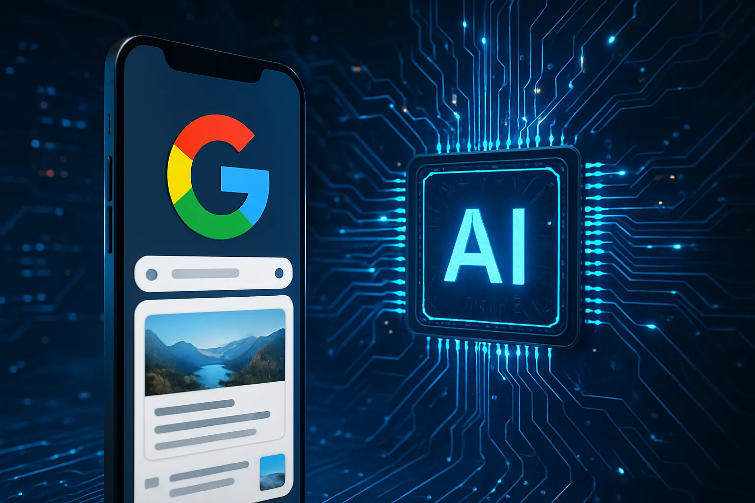 Google ya usa su IA para tu feed de Google Discover