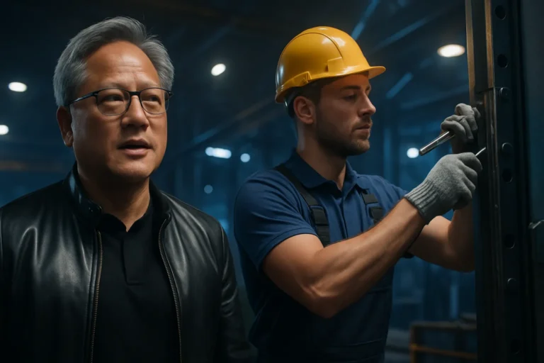 Jensen Huang asegura que las profesiones del futuro son las que requieren tareas manuales