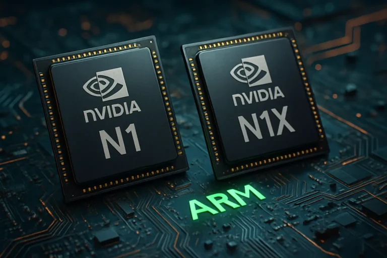 Nvidia presentará su procesador N1 y N1X con tecnología ARM este trimestre