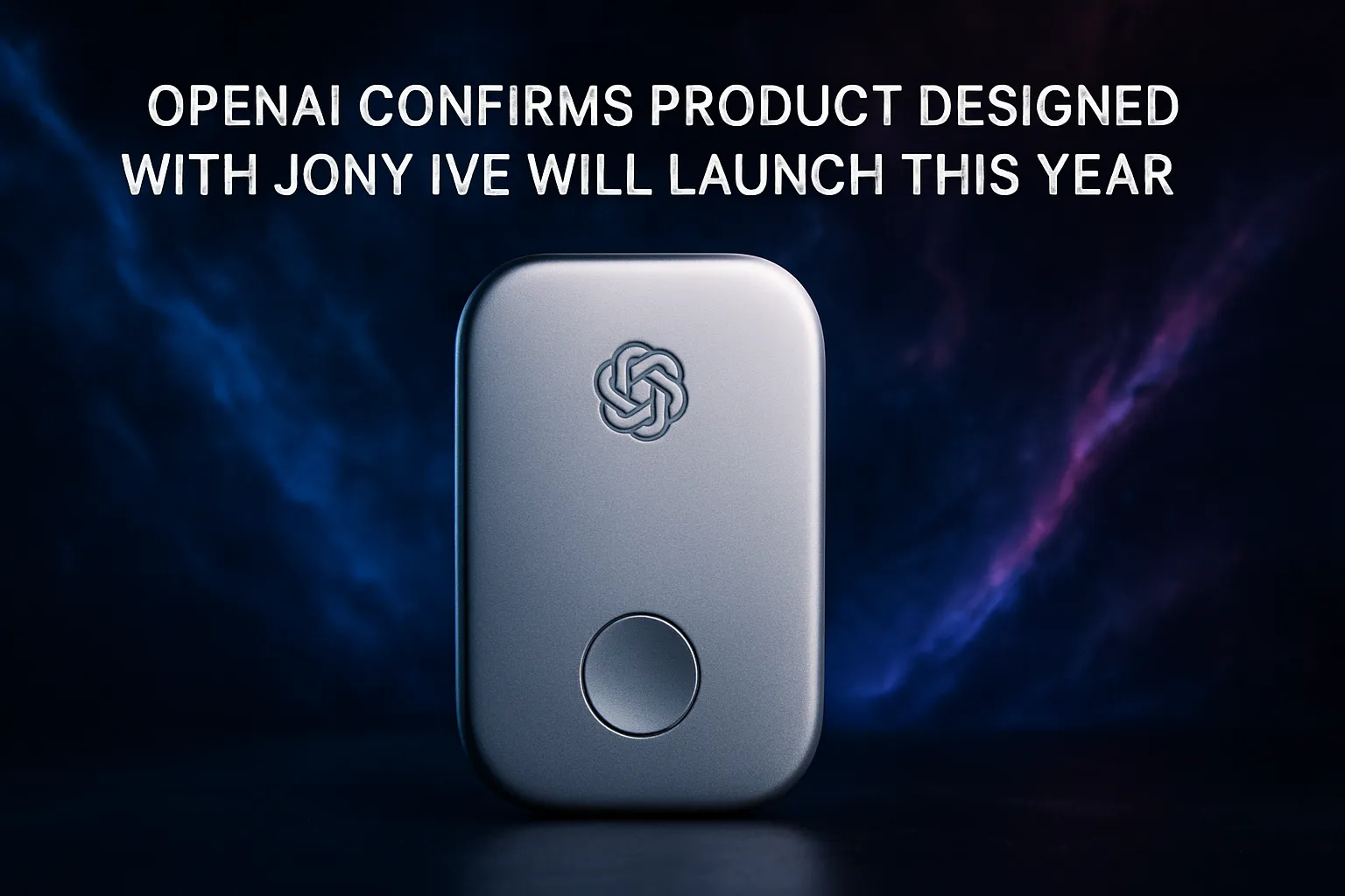OpenAI lo confirma, este año lanzará el producto físico que ha diseñado junto a Jony Ive