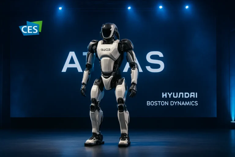 Presentación el CES del robot Atlas de Hyundai y Boston Dynamics