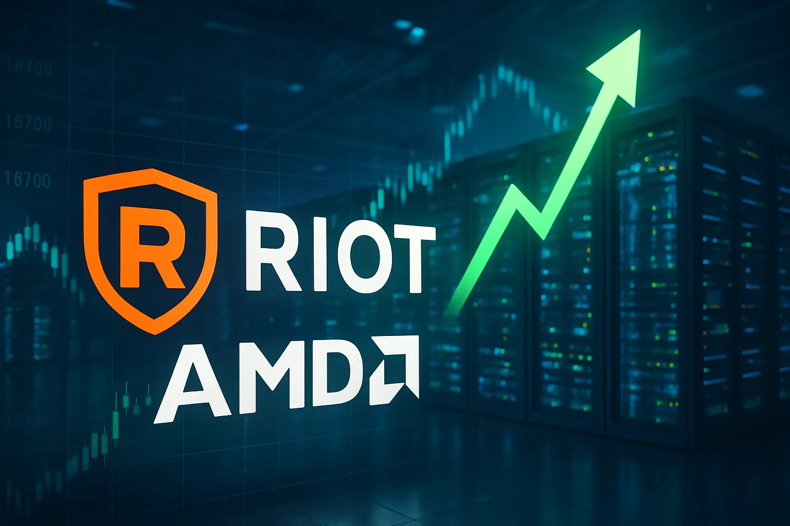 Riot sube en bolsa por el acuerdo con AMD para centros de datos