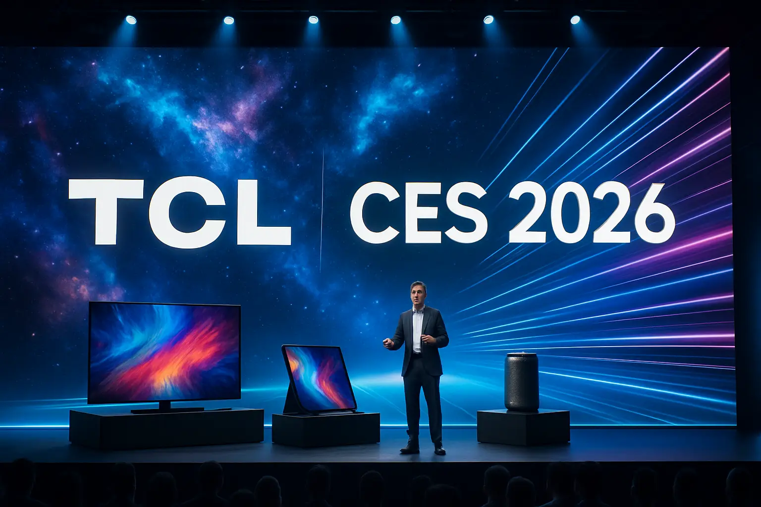 TCL revela tecnologías visuales avanzadas e innovaciones para vida inteligente en CES 2026