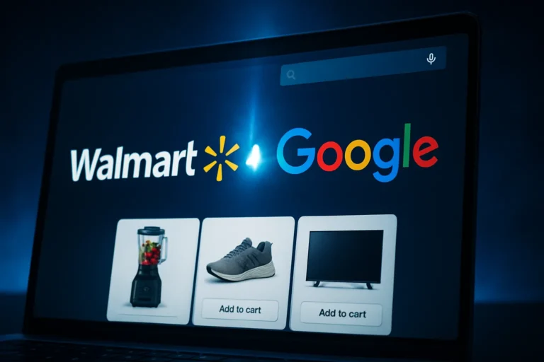 Wallmart y Google se alían para mostrar productos y comprar directamente desde Gemini