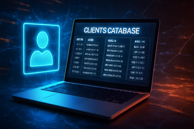 base de datos de clientes