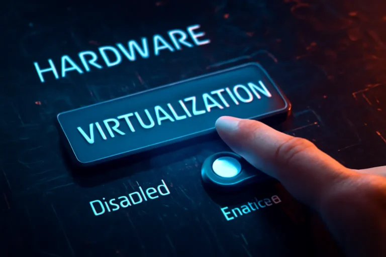 como activar virtualizacion de hardware