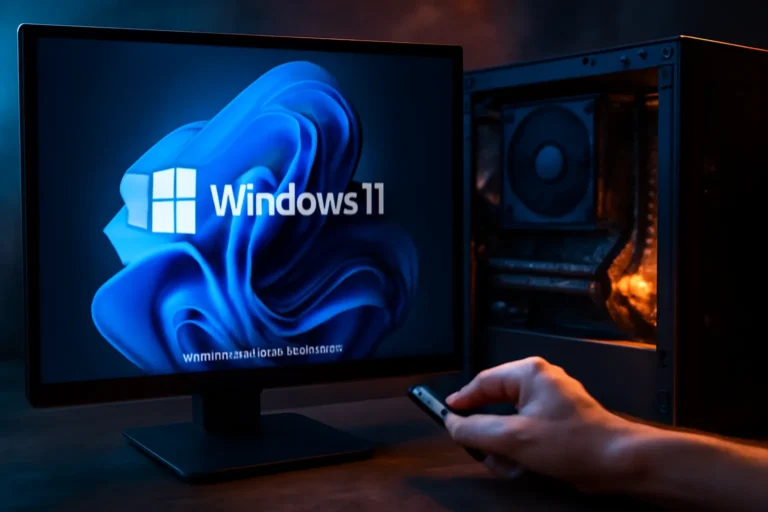 como instalar windows 11 en un ordenador sin sistema operativo