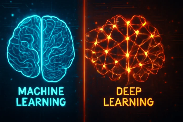 diferencia entre machine learning y deep learning