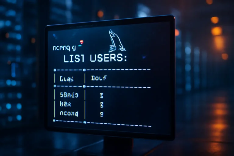 mysql list users