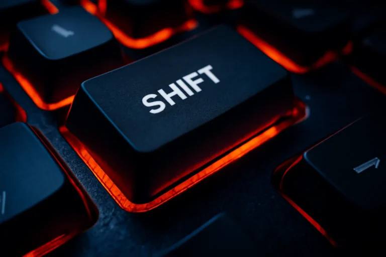 shift teclado