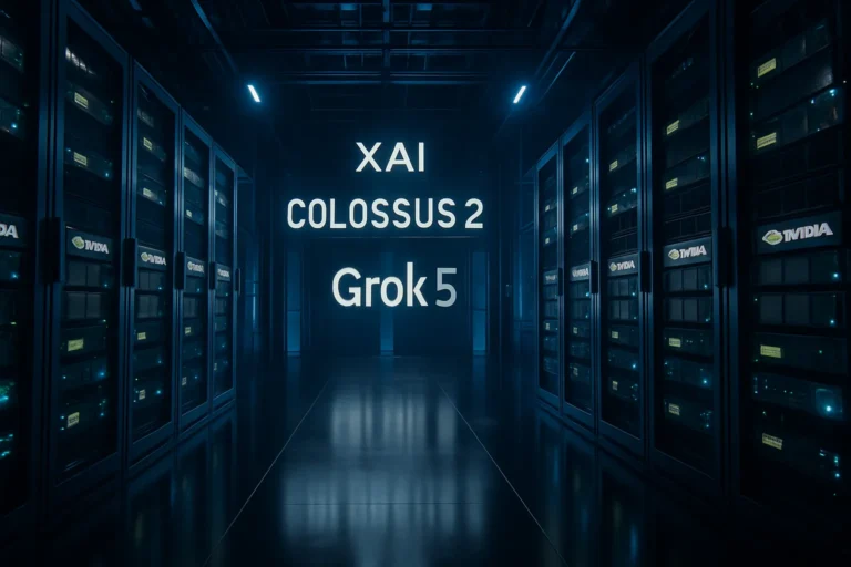 xAI activa colossus 2, el cluster de de un millón de chips Nvidia para entrenar a Grok 5