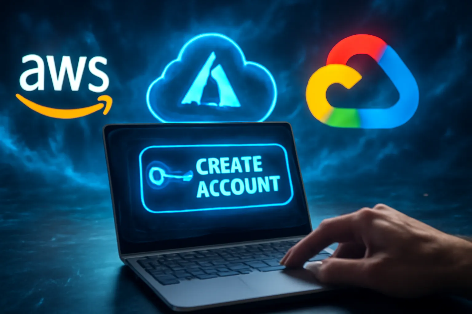 ¿Cómo crear una cuenta gratuita en AWS, Azure o Google Cloud?