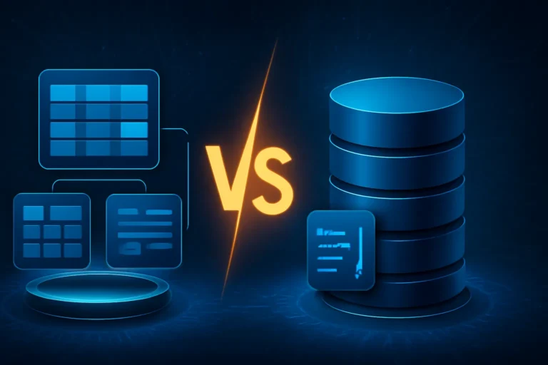 ¿Cuál es la diferencia entre base de datos relacional y no relacional?