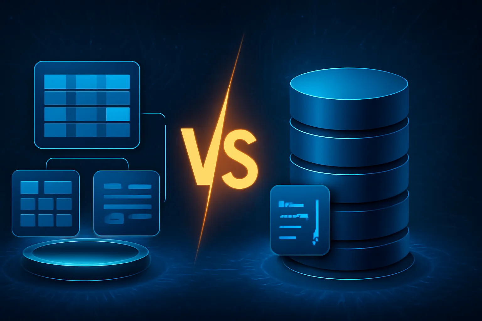 ¿Cuál es la diferencia entre base de datos relacional y no relacional?