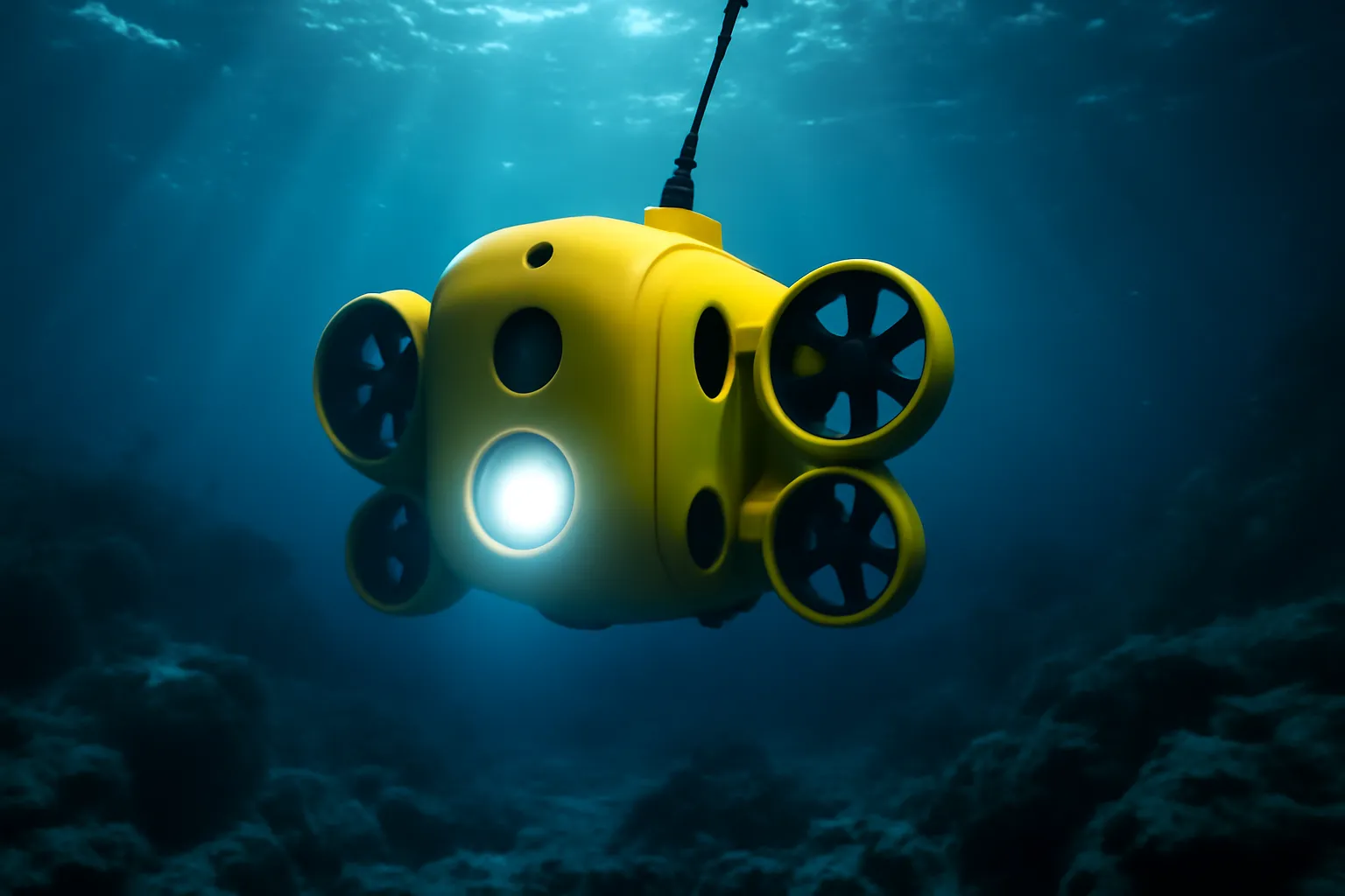 ¿Qué es un dron submarino?