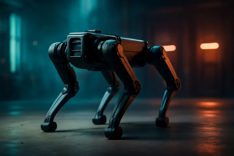 ¿Qué es un robot cuadrúpedo?