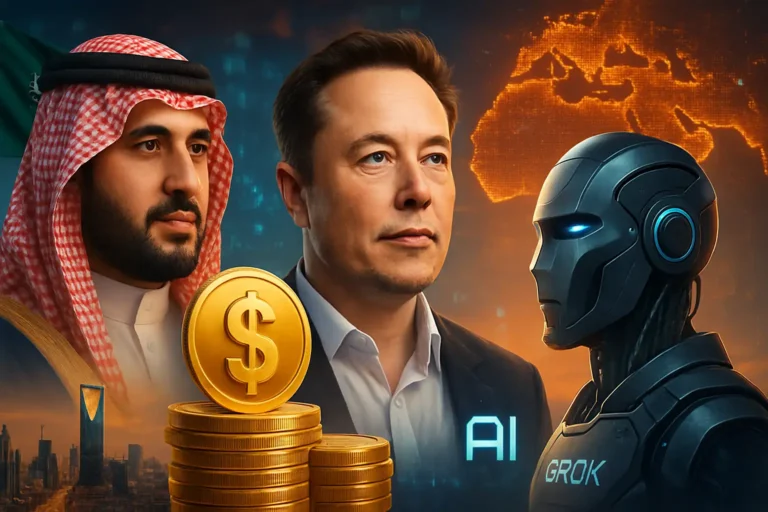 Arabia Saudí invierte 3.000 millones de dólares en xAI de Elon Musk y amplía Grok al mundo árabe