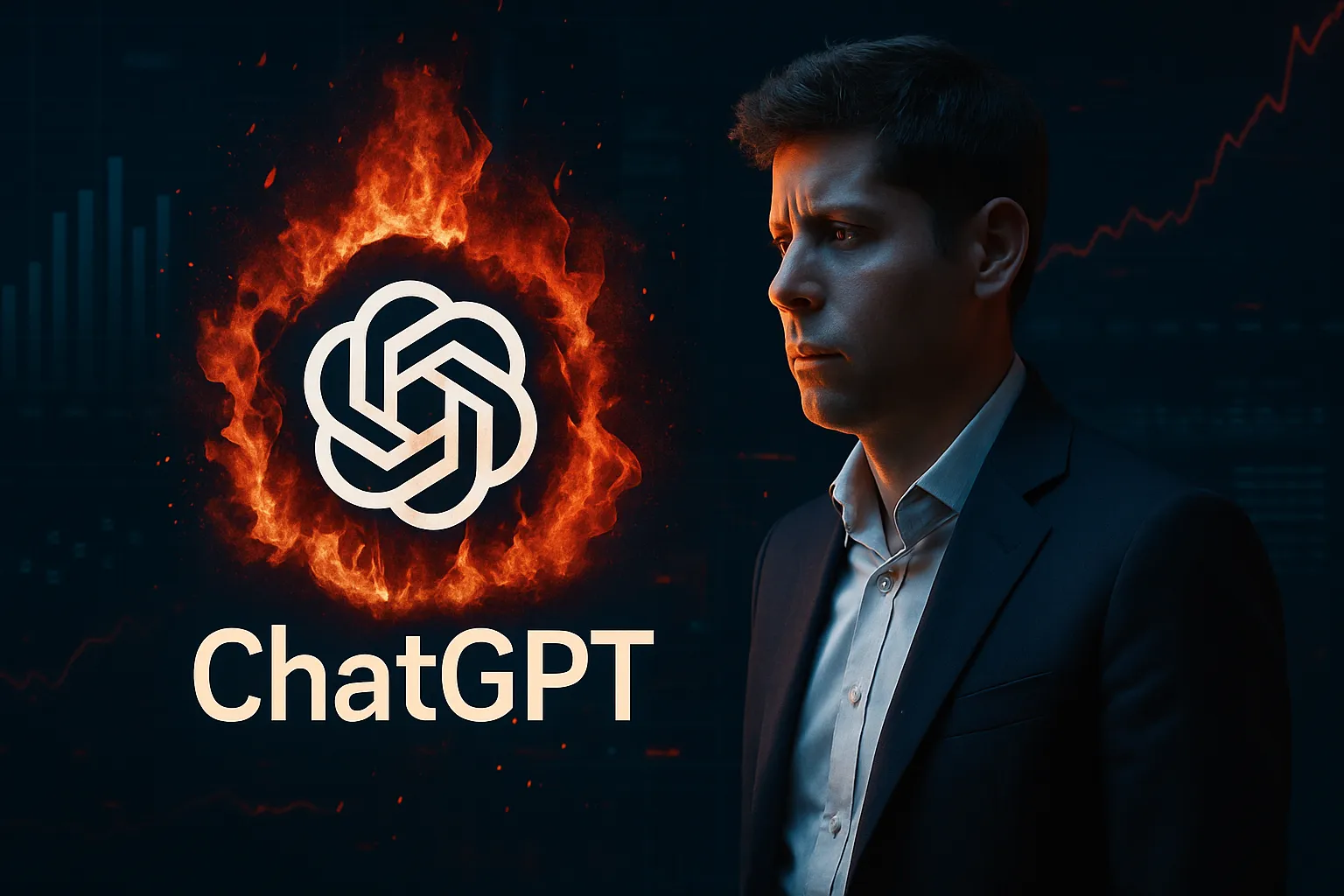 ChatGPT puede estar perdiendo la batalla de las IAs, y el culpable es Sam Altman?