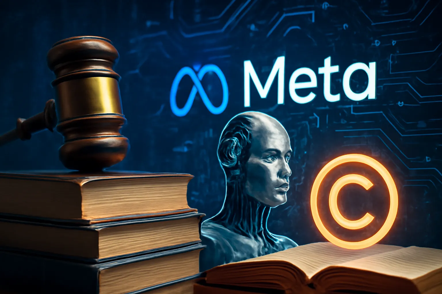 Denuncian a Meta por entrenar su IA con libros protegidos por copyright