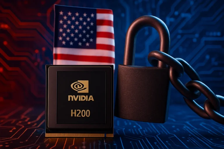 EEUU vuelve a frenar por 2 meses la venta del chips H200 de Nvidia a china