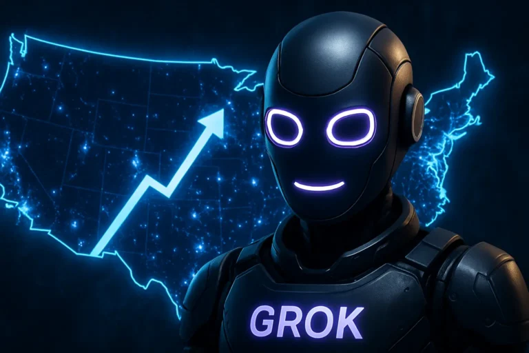 El chatbot Grok de Elon Musk gana cuota en EE. UU. a pesar de polémicas por imágenes generadas