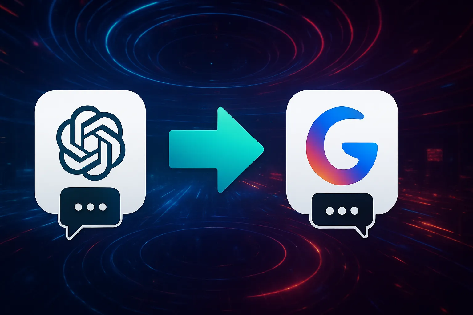 Gemini permite la importación de Chats de ChatGPT a Gemini para hacer más fácil la migración