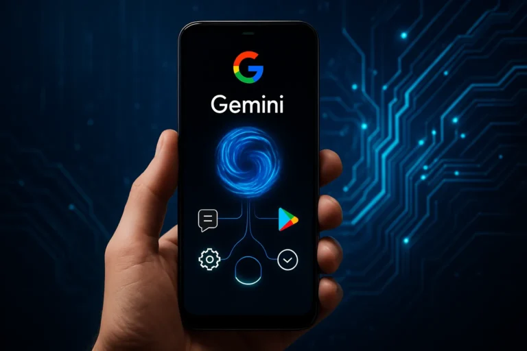 Google quiere integrar Gemini en Android para automatizar tareas en tu movil