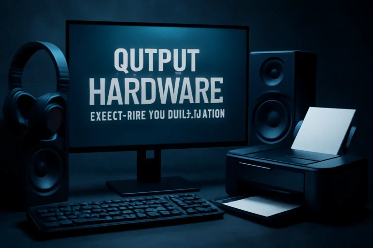 Hardware de salida: Todo lo que necesitas saber