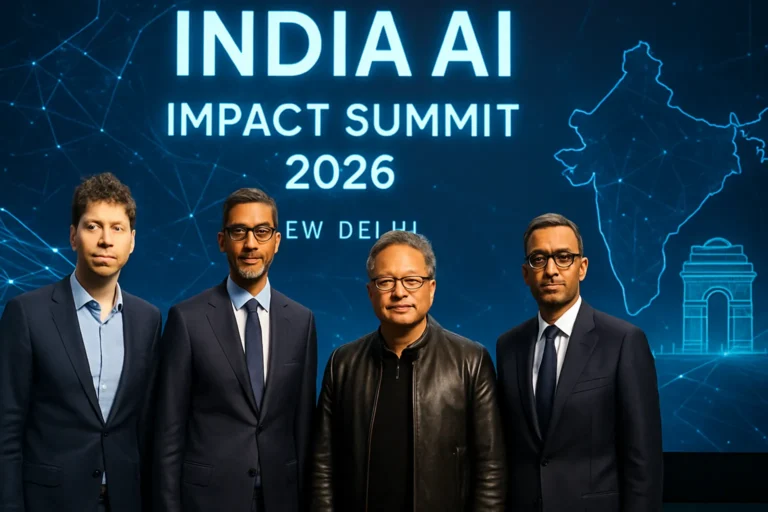 India AI Impact Summit 2026 reunirá a Altman, Pichai, Huang y líderes globales de IA en Nueva Delhi