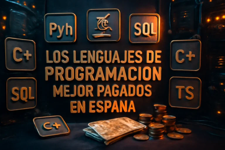 Los lenguajes de programación mejor pagados en España